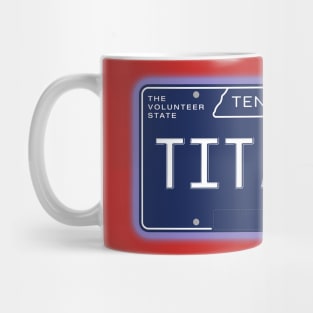 TN License Plate- TITANS Mug